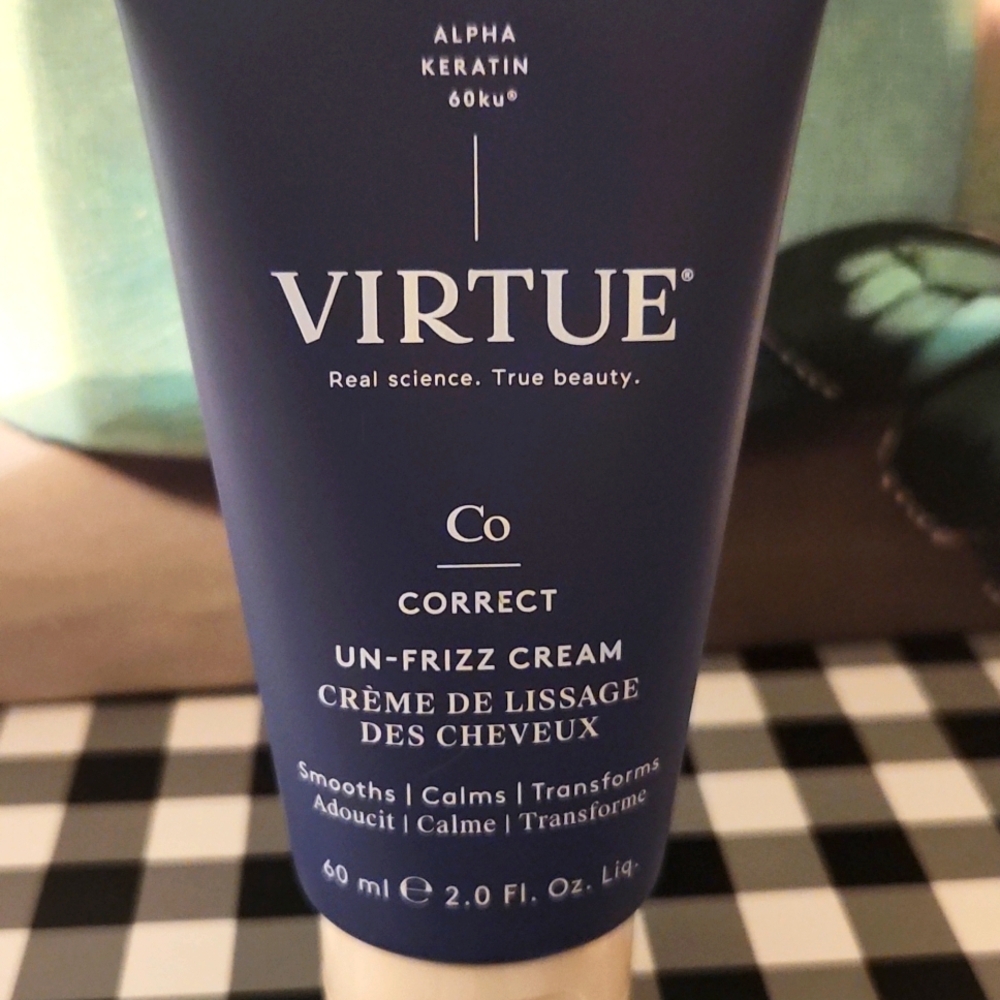 VIRTUE COCORRECT UN-FRIZZ CREAM NWOT - Picture 2 of 2